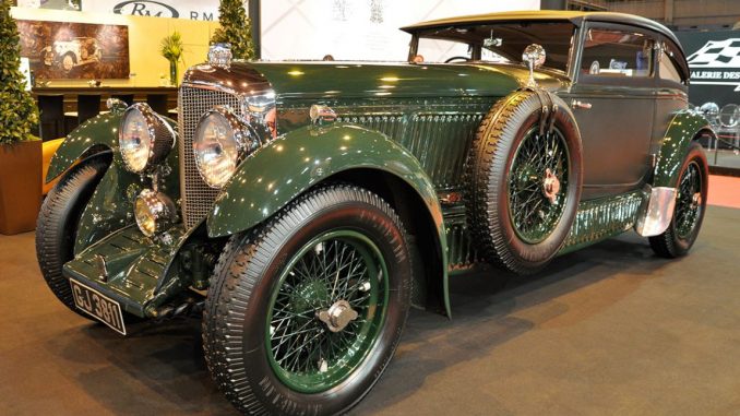 Bentley Speed Six Blue Train - 1929 - Retromobile 2015 Bentley Speed Six Blue Train - 1929 - Retromobile 2015