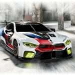 BMW M8 GTE Racecar 2018