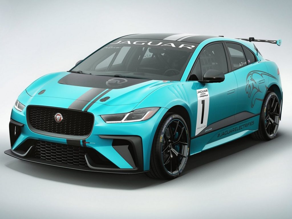 Jaguar I-Pace eTrophy Racecar 2018