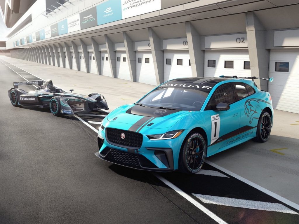Jaguar I-Pace eTrophy Racecar 2018