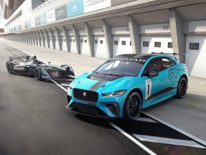 Jaguar I-Pace eTrophy Racecar 2018