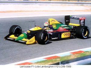 Larrousse F1 Lola Lamborghini V12 LC89 1989