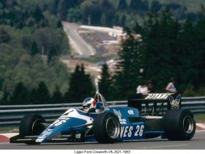 Ligier Ford Cosworth V8 JS21 1983