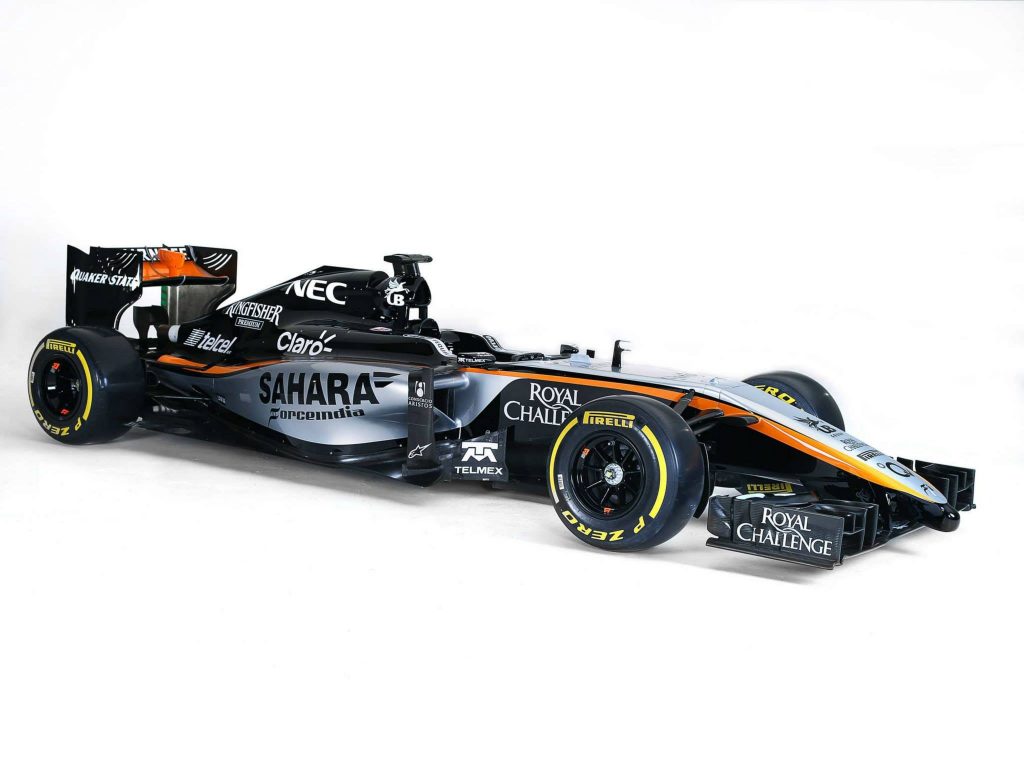 Force India Mercedes V6 Turbo Hybrid-vjm08b 2015