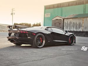 2014 SR Auto Lamborghini Aventador Black Bull