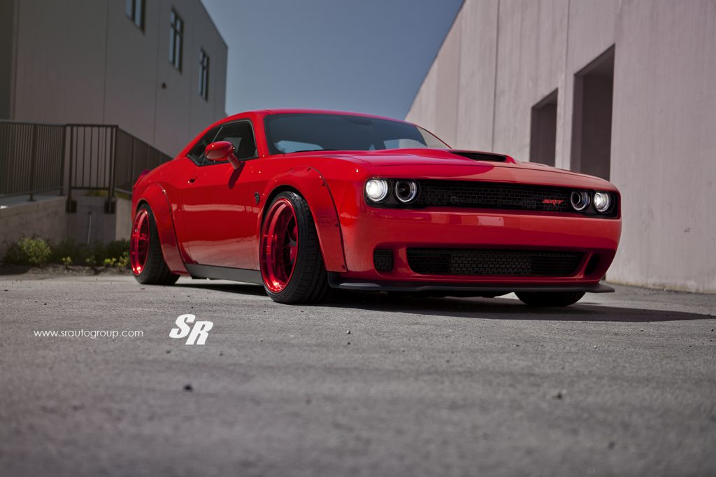 2016 SR Auto Dodge Challenger Hellcat Liberty Walk Pur LG06