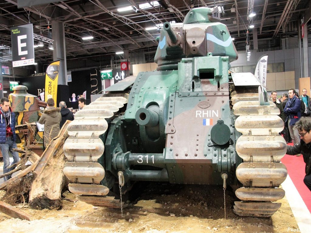 Char B1 BIS 1936 - Rétromobile 2018