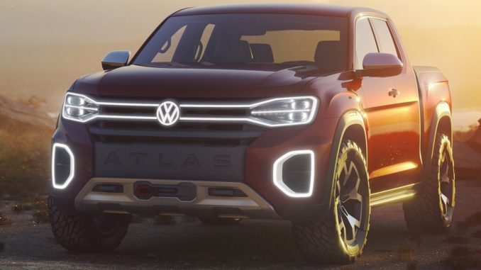 Volkswagen Atlas Tanoak Pickup Concept 2018 Volkswagen Atlas Tanoak Pickup Concept 2018