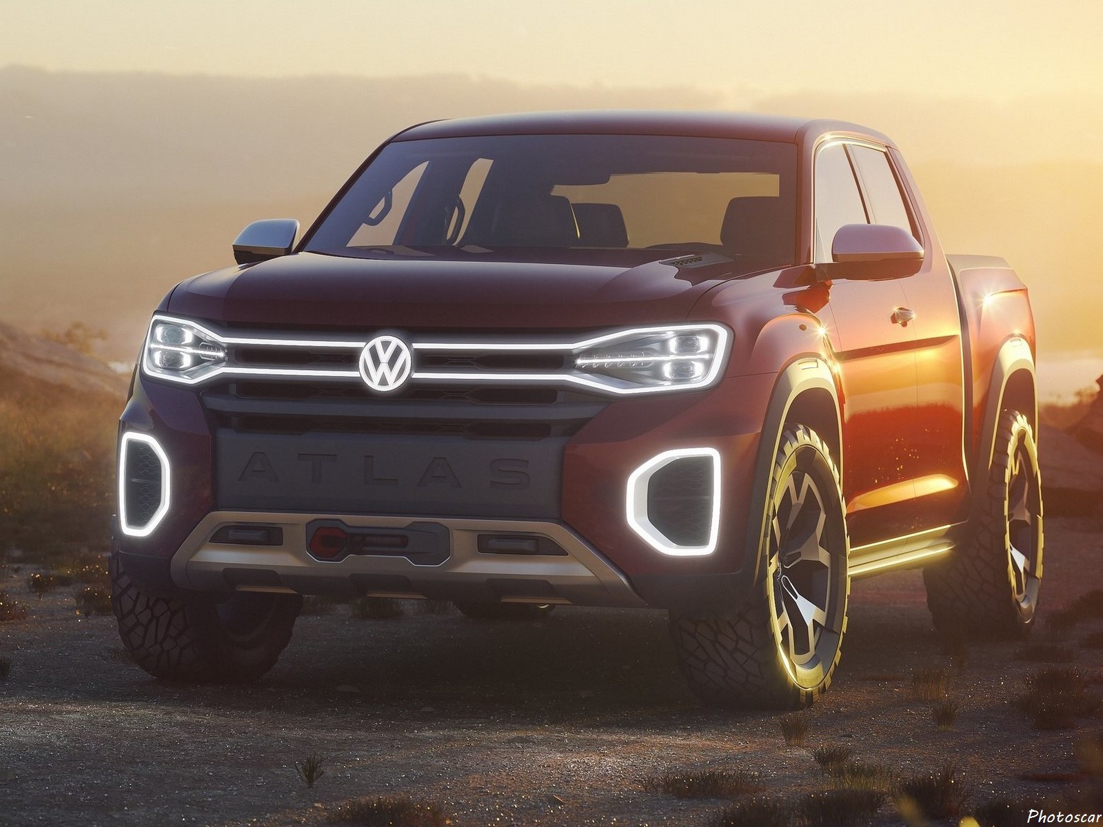 Volkswagen Atlas Tanoak Pickup Concept 2018