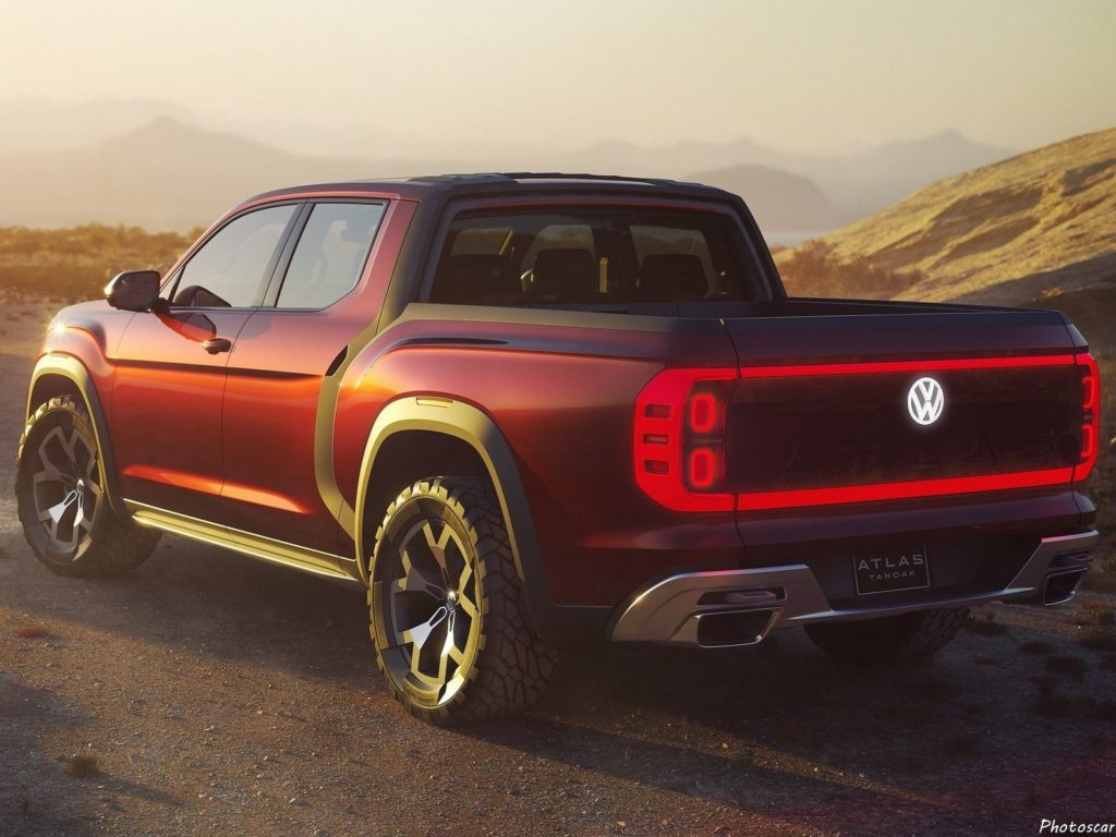 Volkswagen Atlas_Tanoak Pickup Concept 2018