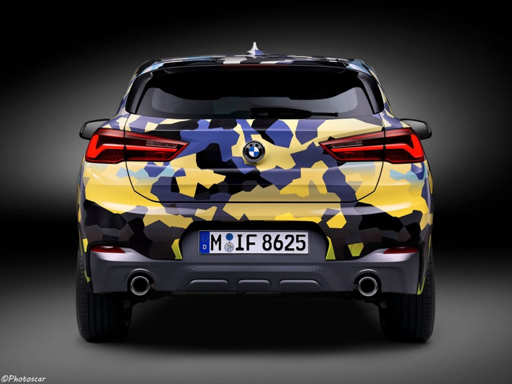 BMW X2 Digital Camo Concept F39 2018