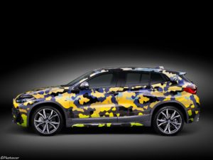 BMW X2 Digital Camo Concept F39 2018