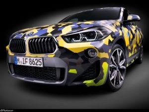 BMW X2 Digital Camo Concept F39 2018