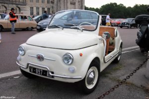 FIAT 500 de plage - Traversée de Paris Estivale 2018