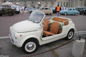 FIAT 500 de plage - Traversée de Paris Estivale 2018