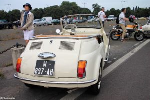 FIAT 500 de plage - Traversée de Paris Estivale 2018