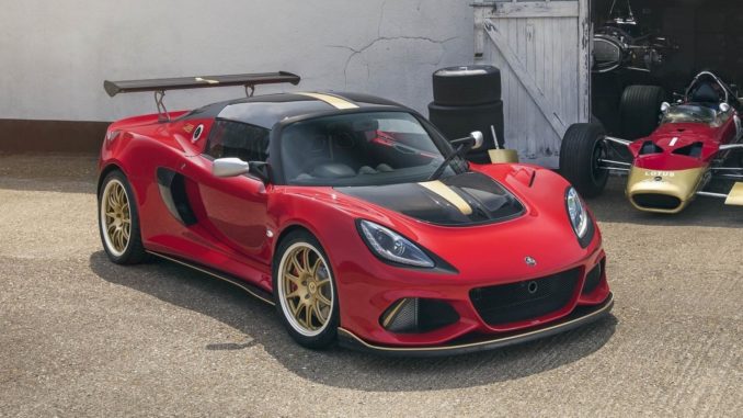 Lotus Exige Célébration Type 49 2018 Lotus Exige Célébration Type 49 2018