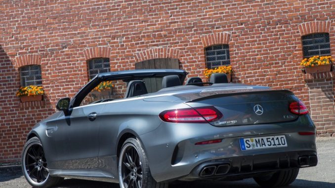 Mercedes C63 S AMG Cabriolet 2019