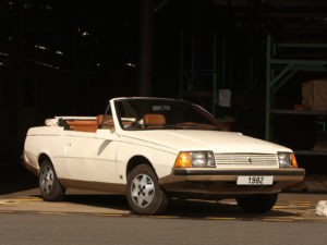 Renault Fuego Cabriolet Concept Heuliez 1982