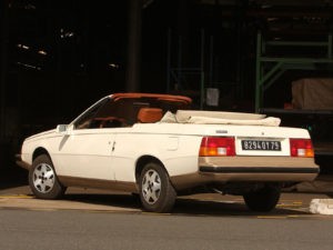 Renault Fuego Cabriolet Concept Heuliez 1982