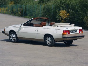 Renault Fuego Cabriolet Concept Heuliez 1982