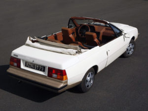 Renault Fuego Cabriolet Concept Heuliez 1982