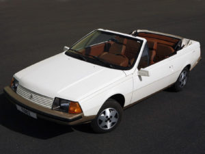 Renault Fuego Cabriolet Concept Heuliez 1982