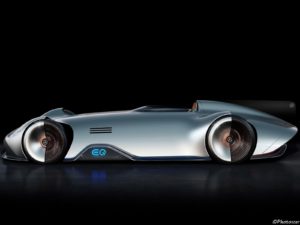 Mercedes Vision EQ Silver Arrow Concept 2018