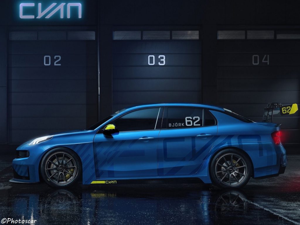 Lynk Co-03 Cyan Racing Concept 2018