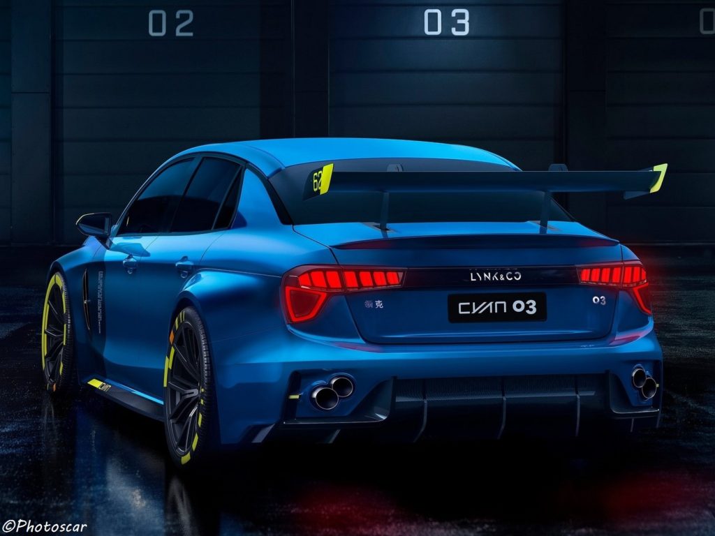 Lynk Co-03 Cyan Racing Concept 2018