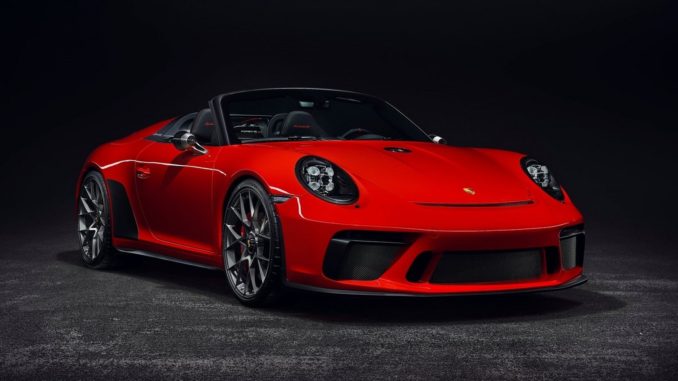 Porsche 911 Speedster II Concept 2018 Porsche 911 Speedster II Concept 2018