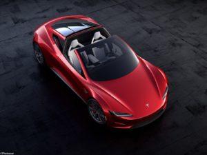 Tesla Roadster 2018