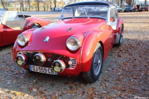 La Triumph TR3 est une simple évolution de la Triumph TR2