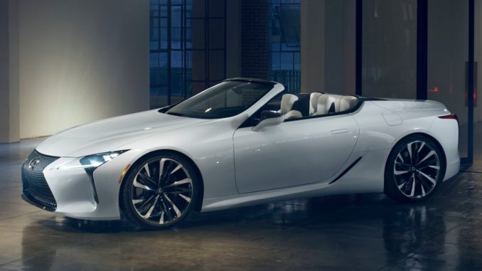 Lexus LC Convertible Concept 2019 Lexus LC Convertible Concept 2019