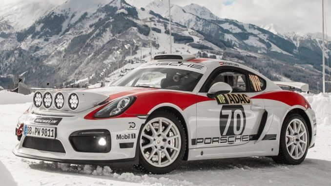 Porsche Cayman GT4 Rallye Concept 2019