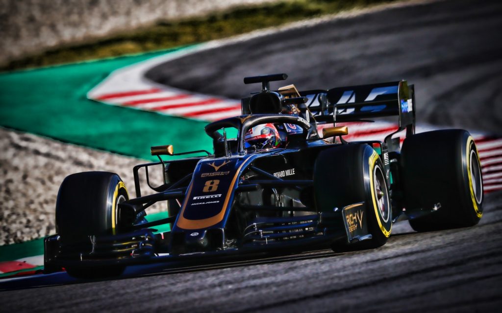 La nouvelle Haas VF19 F1 2019 pour le championnat de F1 2019