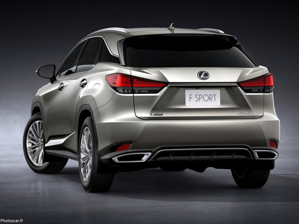 Lexus RX 2020: Design plus sophistiqué