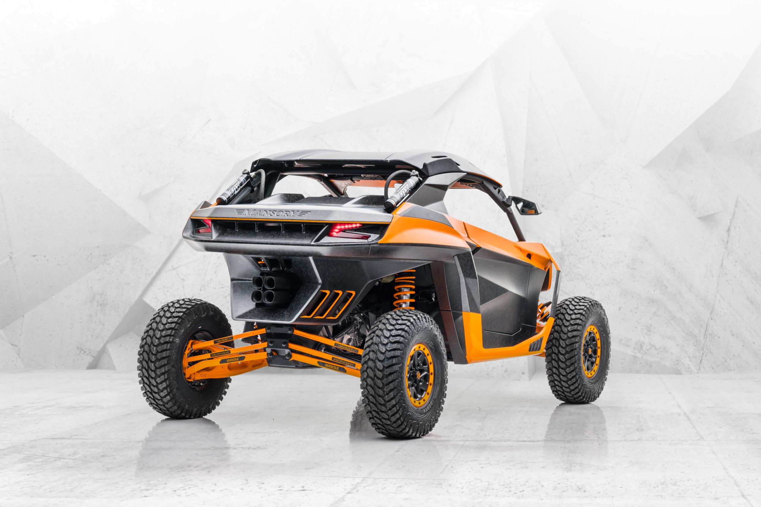 Photoscar Mansory CanAM Maverick Xerocole 2020 Pour les dunes de sable.