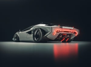 E.VE XENOX Countach par Khyzyl Saleem