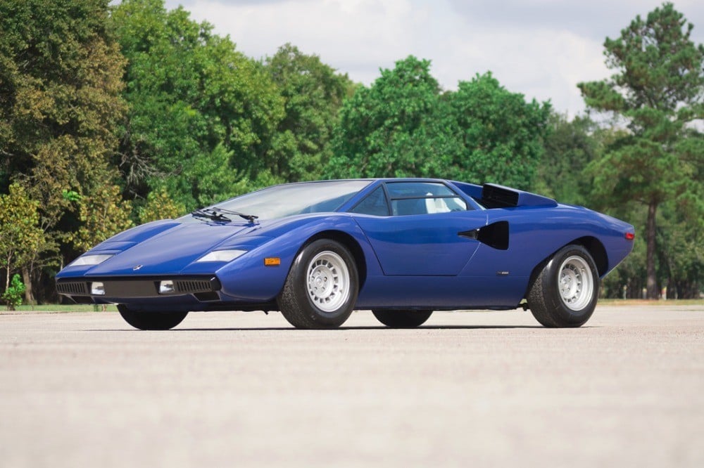 Lamborghini Countach Periscopica LP400 1976 incroyablement rare