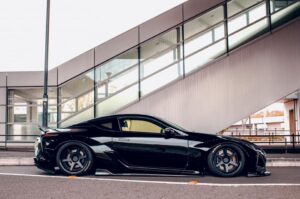 Lexus LC500 Black by Liberty Walk