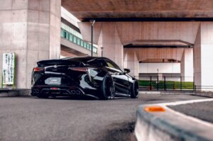 Lexus LC500 Black by Liberty Walk