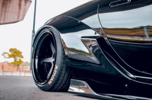 Lexus LC500 Black by Liberty Walk