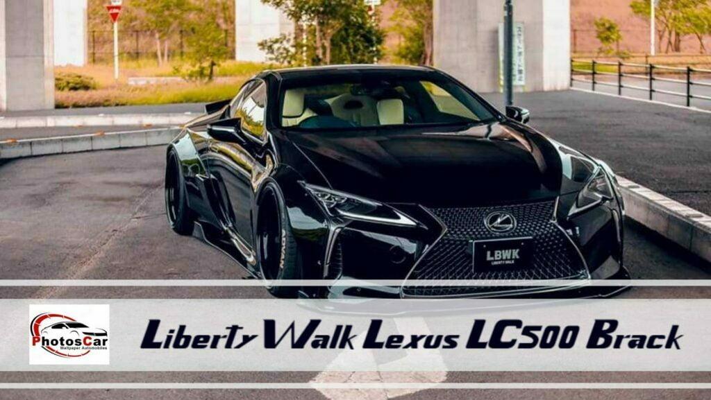 Lexus LC500 Black by Liberty Walk