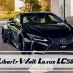Lexus LC500 Black by Liberty Walk