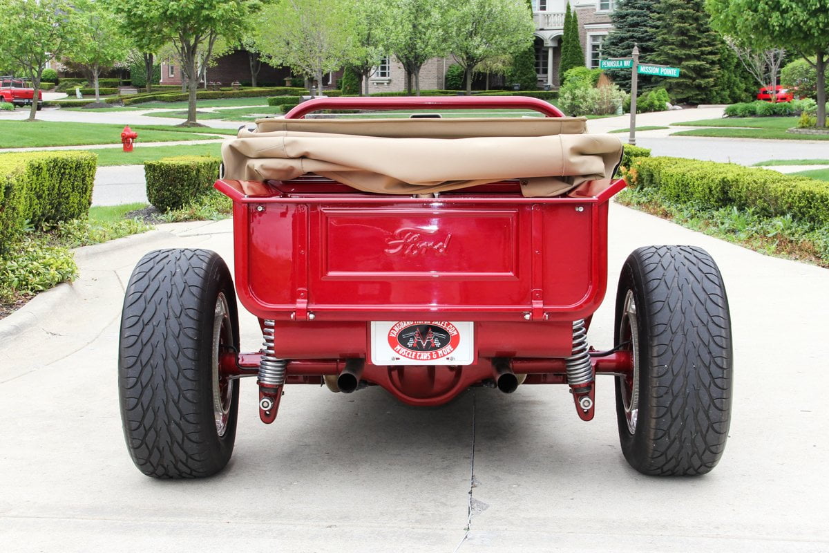 Highway 61 Ford Modèle A Roadster Hot Rod 1931 – Échelle 1:18 – Verte – Origines De Vitesse