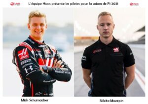 Haas Pilotes 2021