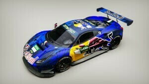 Ferrari 488 GT3 Evo AF-Corse Red-Bull 2021