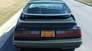 Ford Mustang SVO Hertz 1985