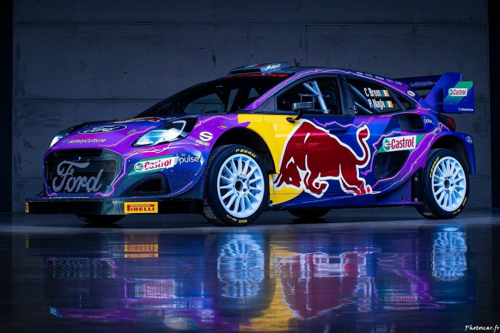 Ford Puma hybride rallye1 2022